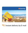 Cleartrip Gift Card 10% off + 5% off On Rs 1000