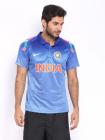 Nike Blue ODI India Replica Cricket Tshirts
