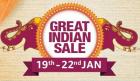 Great Indian Sale, 19th-22nd Jan