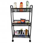 MAGNA ANTIQUE LOOK HOME STORAGE TROLLEY