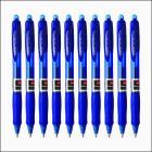 Cello Pointec Clic Gel Pen - Pack of 10 (Blue)