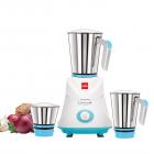 Cello GNM_Elite 500-Watt Mixer Grinder with 3 Jars (Blue)