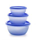 Princeware Store Fresh Bowl Round set of 3 Containers- Blue