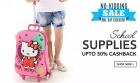 School Supplies 50% Cash Back