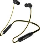 PTron InTunes Lite Neckband Bluetooth Headset  (Black, Yelow, In the Ear)