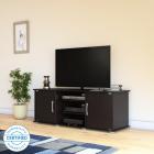 Flipkart Perfect Homes Riobo Engineered Wood TV Entertainment Unit  (Finish Color - Wenge)