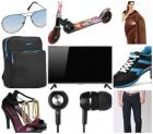 Micromax LED TV, Lee Clothing, Saree, Accessories,Footwear etc at Upto 65% off