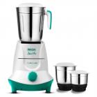 Inalsa Mixer Grinder Jazz Pro -550W with 3 Stainless Steel Jars ( White/Green )