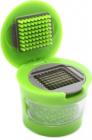 Chrome Garlic Chopper (Green)