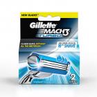 Gillette Mach 3 Turbo Manual Shaving Razor Blades - 2s Pack (Cartridge)