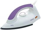 Inalsa Ruby 1000-Watt Dry Iron with Non-Stick Coated Soleplate (White and Purple)