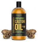 Cenizas Cold-Pressed, 100% Pure Castor Oil - Moisturizing & Healing, For Dry Skin, Hair Growth - For Skin, Hair Care, Eyelashes (300ml)