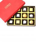 Luxury Red Small -12 chocolates