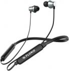 FLORID Rave Machine 01 High Bass Wireless Neckband Headphone with In-Built Mic | Bluetooth 5.0 Seamless connectivity | IPX4 Sweat proof with upto 10 Hours Of Battery Life Bluetooth Headset  (Grey, Black, True Wireless)