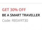 Get 30% Off (Max. Discount Of Rs. 100) On All Bus Bookings