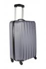 Nasher Miles Zurich Polycarbonate 22 cms Grey Hardsided Cabin Luggage (NM H142 Grey 51CM)