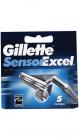 Gillette Sensor Excel Cartridges (Pack Of 5)