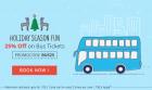 Get 25% Cash Back on Bus Tickets