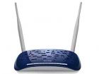 TP-LINK TD-W8960N Wireless N300 ADSL2+ Modem Router 2.4Ghz 300Mbps 802.11b/g/n Splitter 2x 5dBi fixed antennas