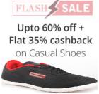 Globalite Shoes: Upto 60% Off + Flat 35% Cashback