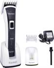 Kemei Washable Body Groomer KM-6166 Trimmer For Men(Black, Silver)