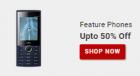 Feature Phones Upto 50% off