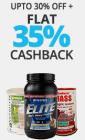 Proteins Upto 40% + Extra 35% Off