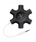 Belkin F8Z274 CABLE,AUDIO,3.5 , M/M ,1M,PORTABLE(BLACK GOLD) RockStar Multi Headphone Splitter