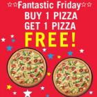 Buy 1 Get 1 Free + 20% Cashback Dominos Pizza
