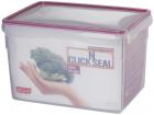 Princeware Click N Seal Rectangular Container, 3 Litres, Violet