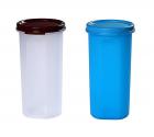 Signoraware Modular Round Container Set, 650ml, Set of 2, Multicolour