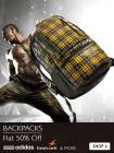 Backpacks Flat 50% off