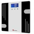 PowerMax Fitness® Multi-User Digital Body Fat Scale - Smart BMI & Weight Scale, Body Composition Analyser with 12 User Memory, Human Body Capacity (Model: BCA-07)