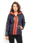 Roadster Women Navy Hooded Jacket