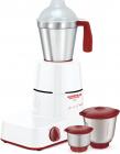 Maharaja Whiteline Solo MX 122 500 W Mixer Grinder  (White, Red, 3 Jars)