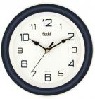 Ajanta Analog Wall Clock  (Blue, With Glass)