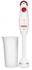 Maharaja Whiteline Turbomix Plus 350-Watt Hand Blender (White and Red)