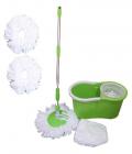 Easy Clean Green and White 8 Leter Magic Mop with 3 Extra Mop Heads