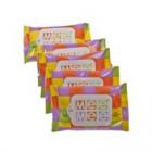 Mee Mee Baby Wet Wipes (Pack of 5, 10 Sheets per Pack)