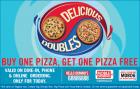 Buy1 Get1  Pizzas Free