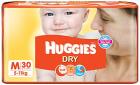Huggies Dry Diapers Medium Size (30 Count)
