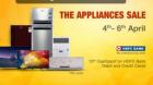 The Appliances Sale - 4th - 6th April