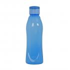 Cello Fresca Flip Polypropylene Bottle Set, 1 Litre, 4-Pieces, Blue