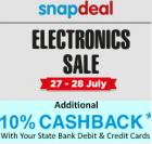 New Deals Every Hour in "The Biggest Electronics Sale"