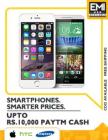 Smartphones upto Rs. 10000 Paytm Cash