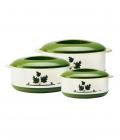 Milton Orchid Casseroles - Set of 3