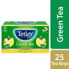Tetley Green Tea Bags, Ginger Mint Lemon, 25 Tea Bags