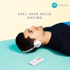 Motorola S505 Moto Pulse Wireless On-Ear Headphone (Black-Chalk)
