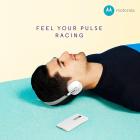 Motorola S505 Moto Pulse Wireless On-Ear Headphone (Black-Chalk)