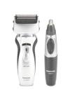 Panasonic ES-RW30CM Rechargeable Shaver for Men (Black/Silver)